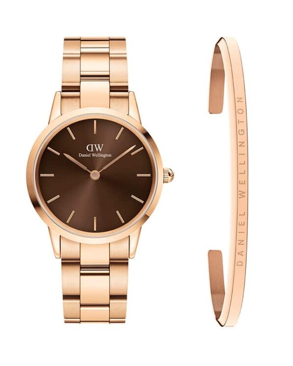 ICONIC LINK AMBER Rose Gold