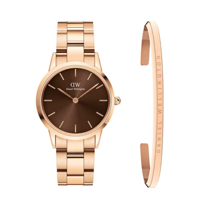 ICONIC LINK AMBER Rose Gold