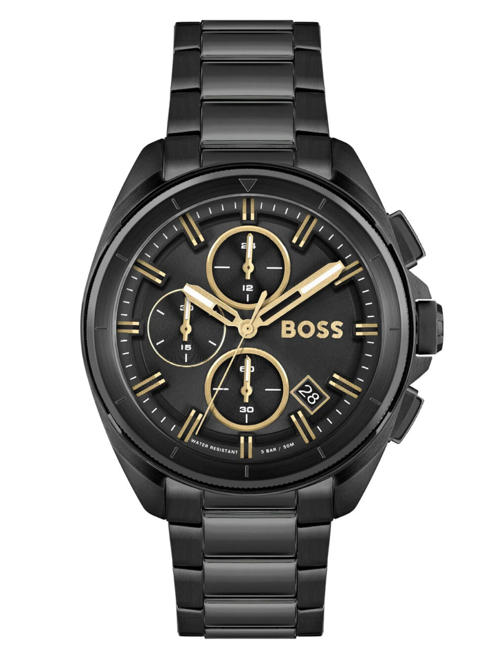 Hugo Boss Black Steel Chrono Watch , 1513950