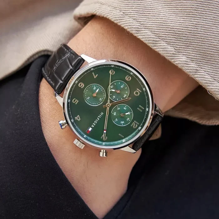 Tommy Hilfiger Montre pour Homme ? mouvement chronograph, 1791985