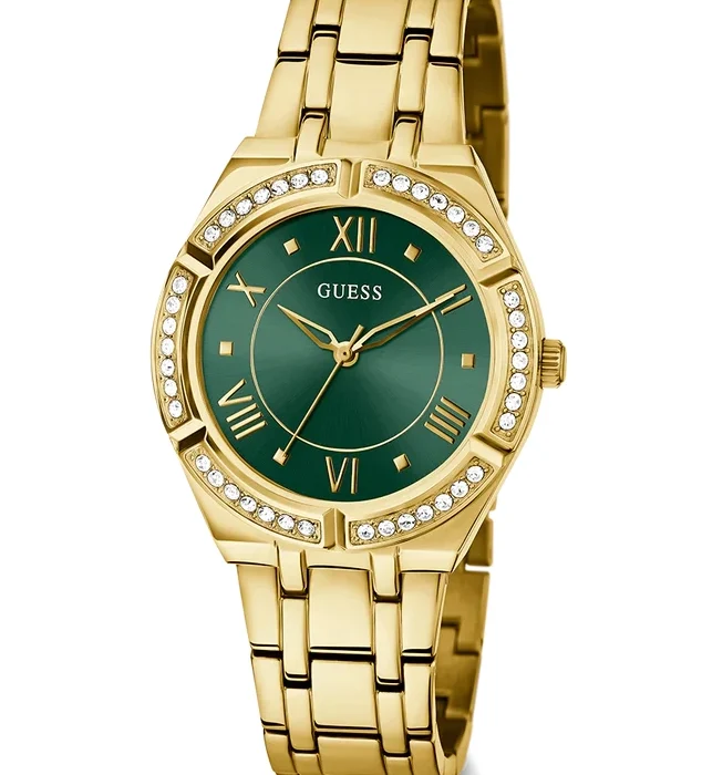 GUESS Ladies Gold Tone Watch