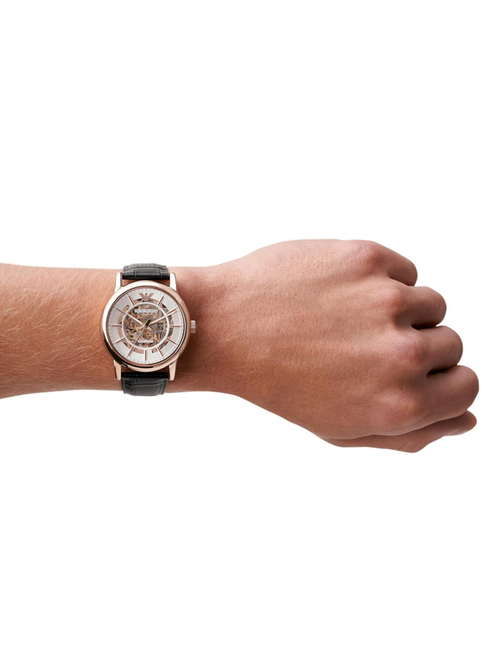Emporio Armani Luigi Meccanico en cuir – Image 7