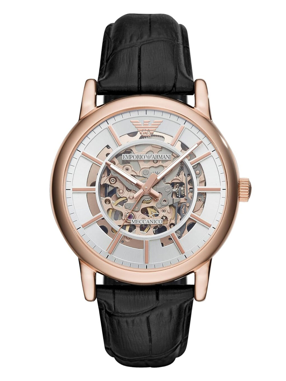 Emporio Armani Luigi Meccanico en cuir