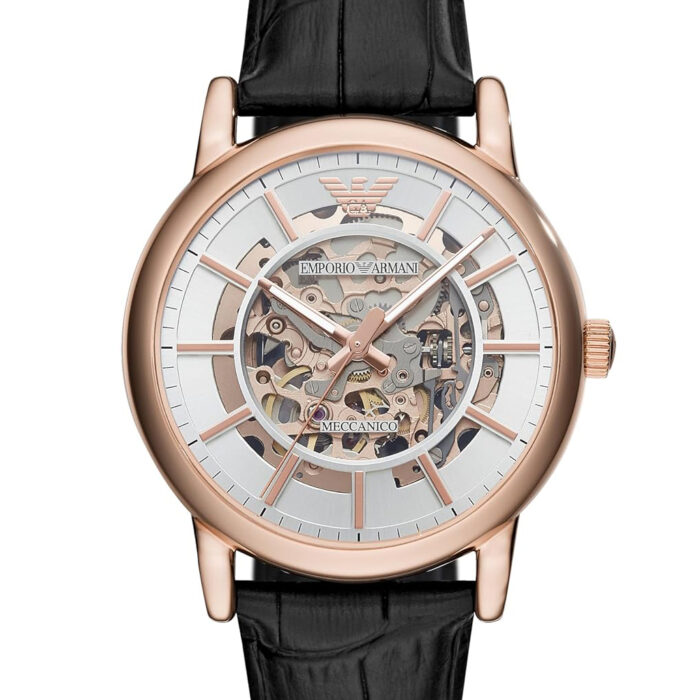 Emporio Armani Luigi Meccanico en cuir
