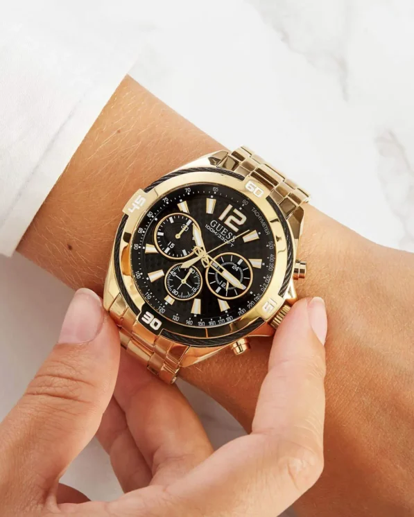 Montre Guess SURGE Gold Pour Homme, W1258G2