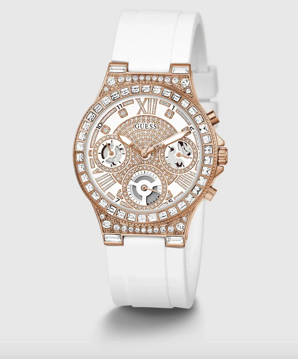 Guess Moonlight White Watch – Image 3