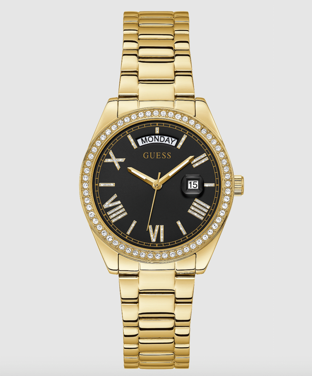 Guess Luna Ladies Gold Watch – Image 2