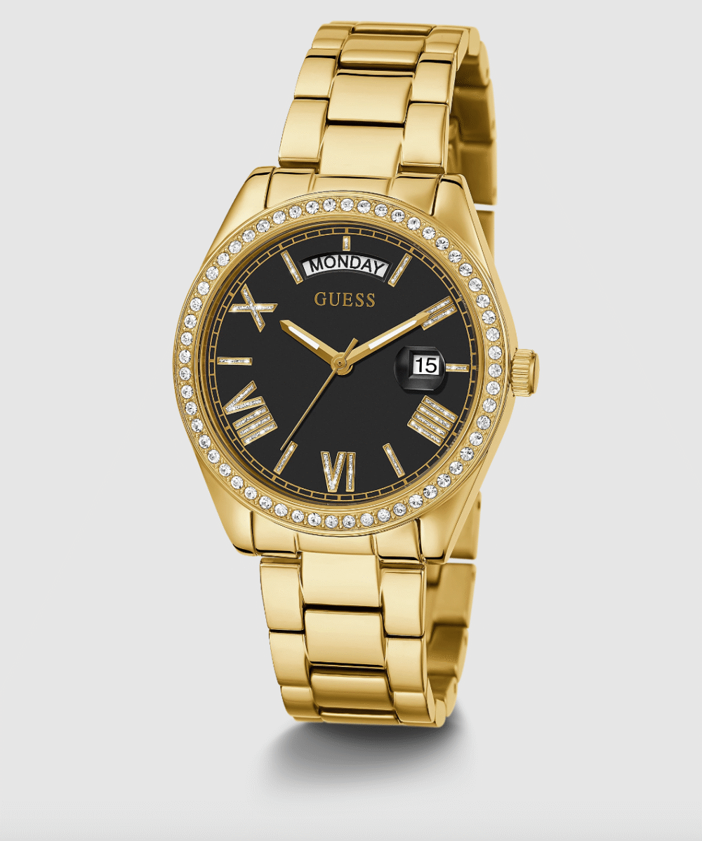 Guess Luna Ladies Gold Watch – Image 4
