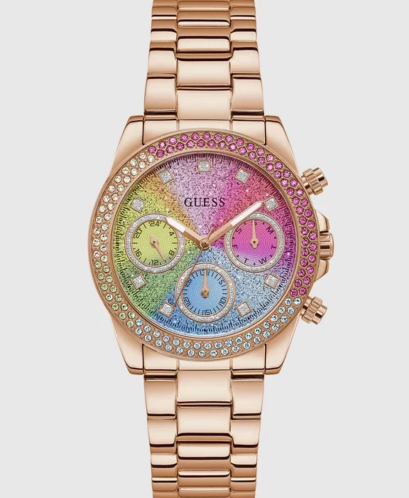 Guess Sol Rose Gold Tone Ladies Watch