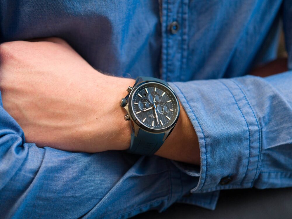 Hugo Boss Distinct Blue Silicone – Image 5