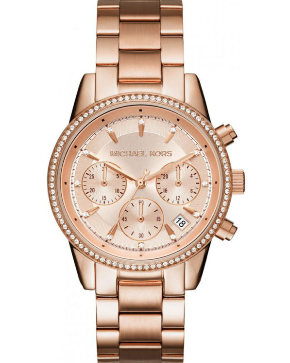 Michael Kors MK6357 Ladies RITZ Rose Gold