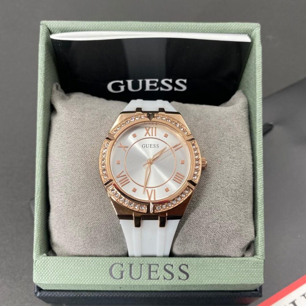 Montre guess femme GW0034L2 analogique dor?e rose et blanche – Image 6