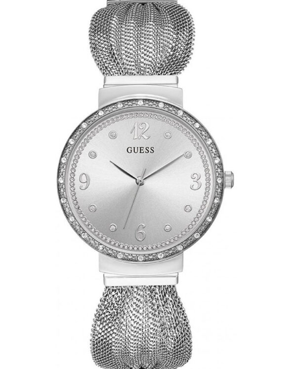 GUESS MONTRE FEMME CHIFFON ARGENT W1083L1