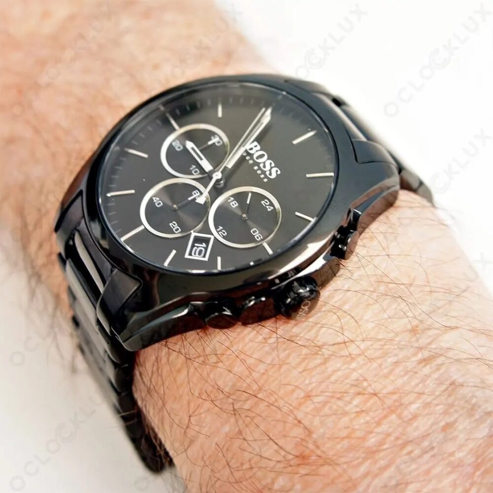 Montre Homme Onyx En Acier Noir 1513365 – Image 5