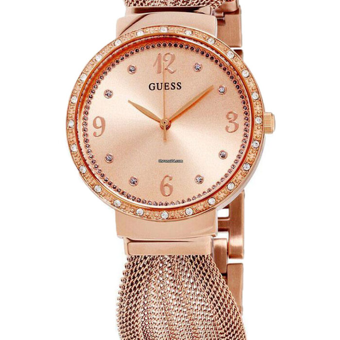 GUESS MONTRE FEMME CHIFFON ROSE W1083l3