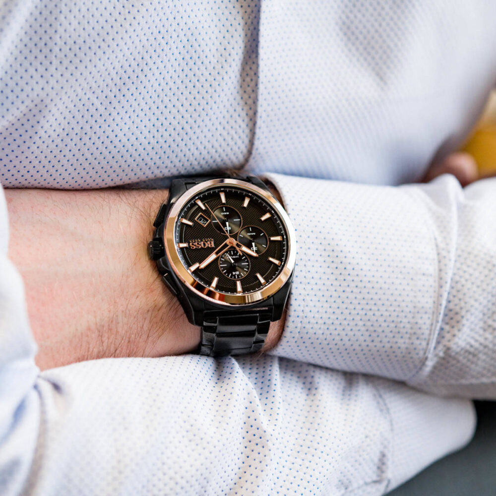 Hugo Boss  Grandmaster Chrono Watch , 1513885 – Image 5