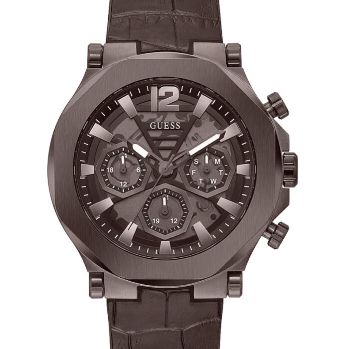 GUESS Mens Edge Multi-function Watch, GW0492G2