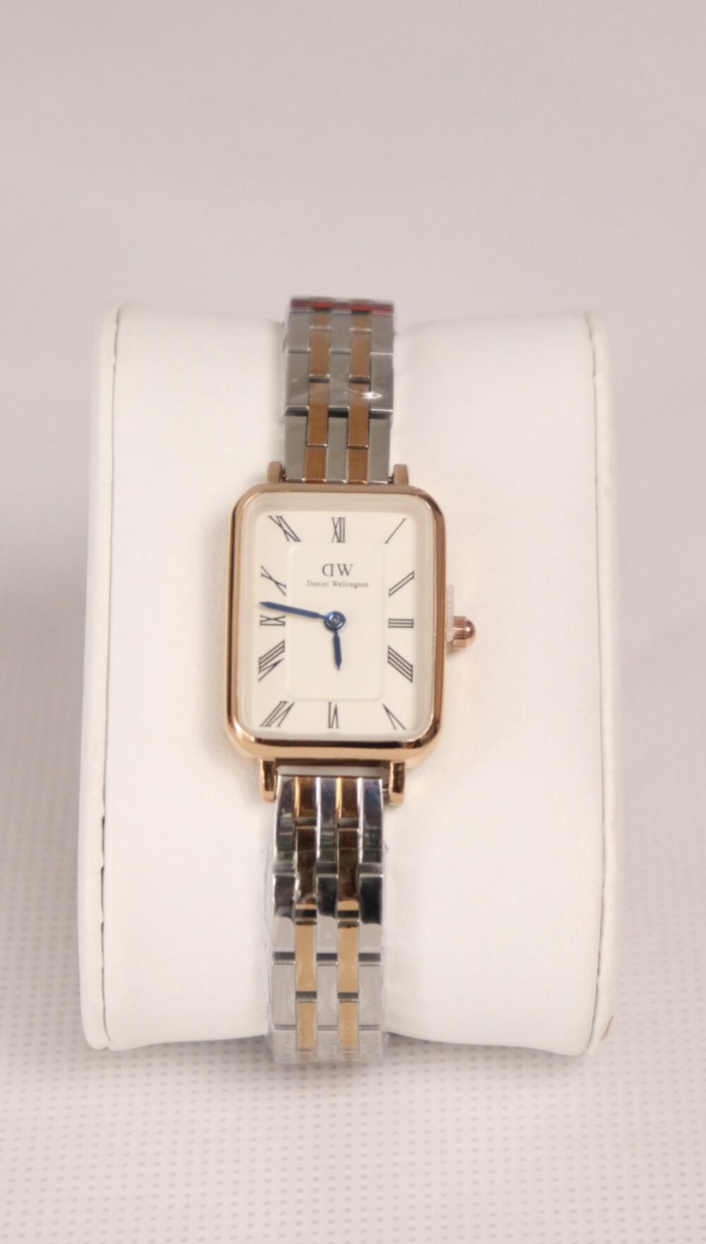 QUADRO ROMAN NUMERALS 5-LINK BRONZE/ARGENTÉ+BRACELET OFFERT – Image 2