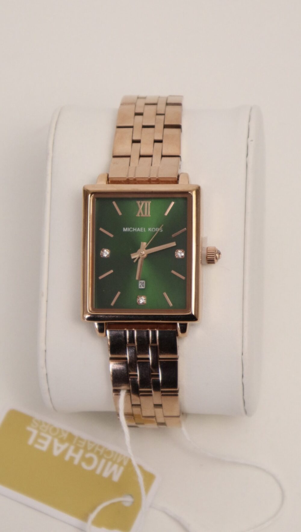 Michael Kors pour femmes bronze avec fond vert – Image 2